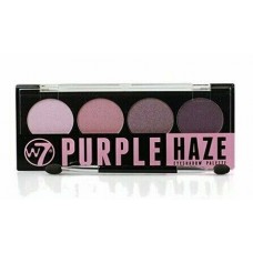 W7 Quad Eyeshadow Palette - Purple Haze akių šešėliai...